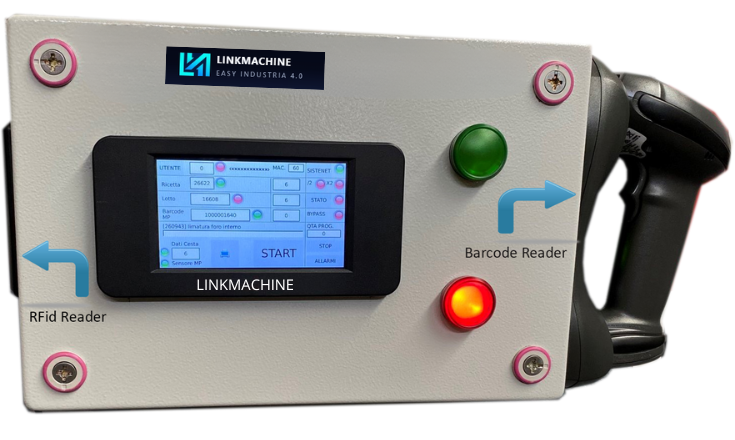 Pannello LinkMachine 4,3"